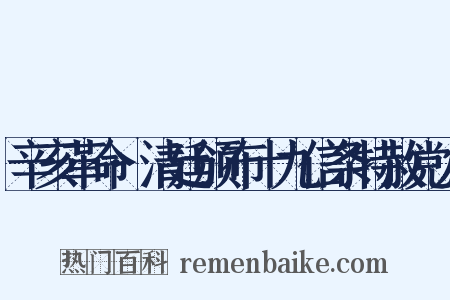 辛亥革命·清廷颁布十九信条特赦党人是什么意思的图片